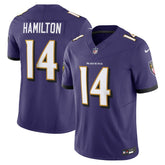 Baltimore Ravens Nike Kyle Hamilton Vapor F.U.S.E. Limited Jersey