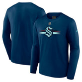 Seattle Kraken Fanatics Authentic Pro Secondary Long Sleeve T-Shirt Discount