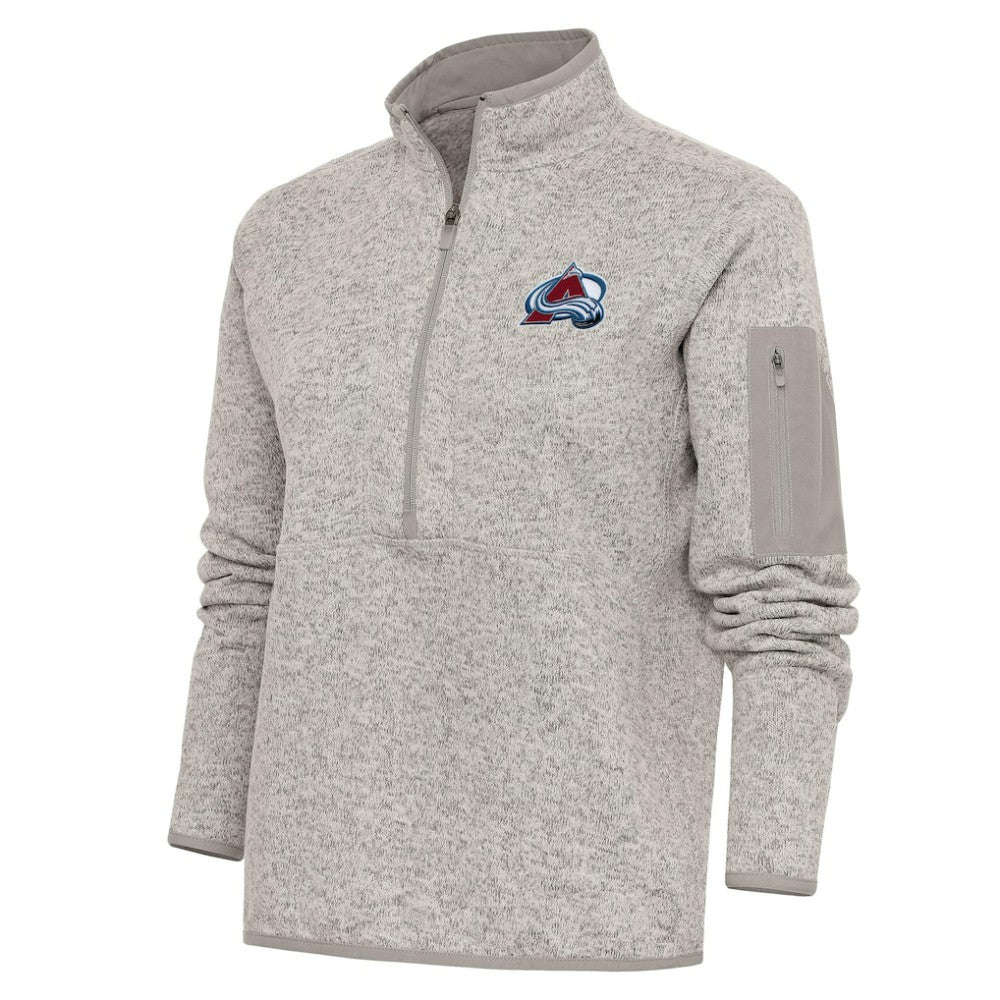Colorado Avalanche Antigua Women's Team Logo Fortune Quarter-Zip Jacket For Sale