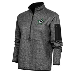 Dallas Stars Antigua Women's Team Logo Fortune Quarter-Zip Jacket Outlet