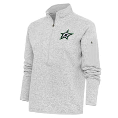 Dallas Stars Antigua Women's Team Logo Fortune Quarter-Zip Jacket Outlet