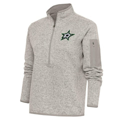 Dallas Stars Antigua Women's Team Logo Fortune Quarter-Zip Jacket Online