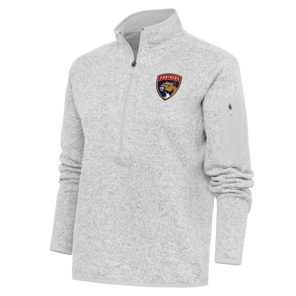Florida Panthers Antigua Women's Team Logo Fortune Quarter-Zip Jacket For Sale