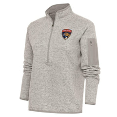 Florida Panthers Antigua Women's Team Logo Fortune Quarter-Zip Jacket Discount