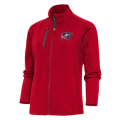 Columbus Blue Jackets Antigua Women's Team Logo Generation Full-Zip Jacket Discount