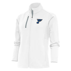 St. Louis Blues Antigua Women's Team Logo Generation Full-Zip Jacket Sale
