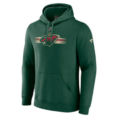 Minnesota Wild Fanatics Authentic Pro Secondary Pullover Hoodie On Sale