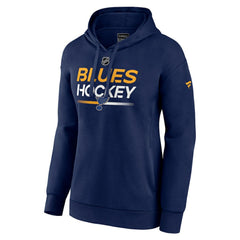 St. Louis Blues Fanatics Women's Authentic Pro Pullover Hoodie Sale