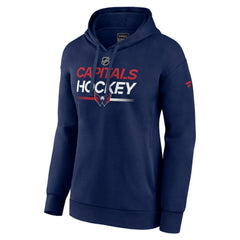 Washington Capitals Fanatics Women's Authentic Pro Pullover Hoodie On Sale