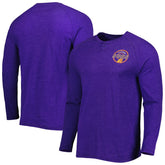 Phoenix Suns Concepts Sport Left Chest Henley Raglan Long Sleeve Top On Sale