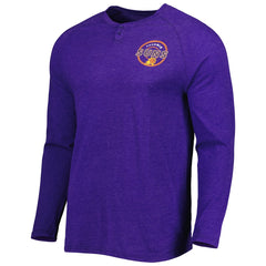 Phoenix Suns Concepts Sport Left Chest Henley Raglan Long Sleeve Top On Sale