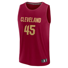 Donovan Mitchell Cleveland Cavaliers Fast Break Replica Jersey sale On Sale