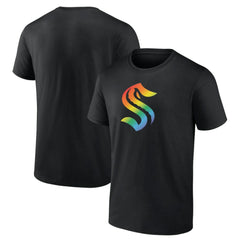 Seattle Kraken Pride Logo T-Shirt Outlet