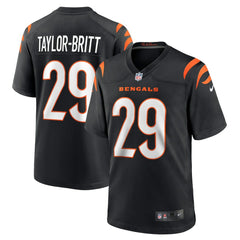 Cincinnati Bengals Nike Cam Taylor-Britt Game Player Jersey