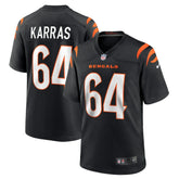 Cincinnati Bengals Nike Ted Karras Game Player Jersey