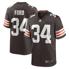 Cleveland Browns Nike Jerome Ford Game Player Jersey