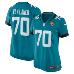 Jacksonville Jaguars Nike Cole Van Lanen Women's Game Player Jersey