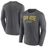 San Jose Sharks Fanatics Special Edition 2.0 Scoring Chance Long Sleeve T-Shirt On Sale