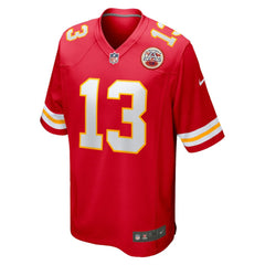 Kansas City Chiefs Nike Nazeeh Johnson Game Player Jersey