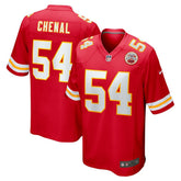 Kansas City Chiefs Nike Leo Chenal Game Player Jersey