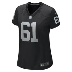 Las Vegas Raiders Nike Jordan Meredith Women's Game Player Jersey