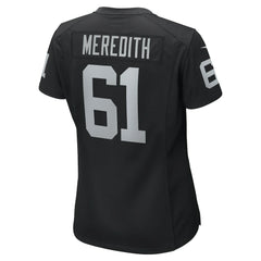 Las Vegas Raiders Nike Jordan Meredith Women's Game Player Jersey