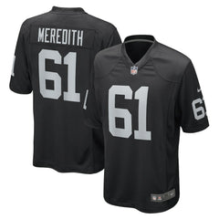 Las Vegas Raiders Nike Jordan Meredith Game Player Jersey