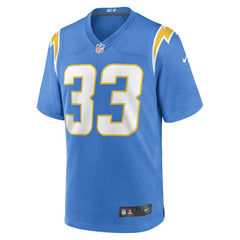 Los Angeles Chargers Nike Deane Leonard Game Player Jersey