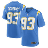 Los Angeles Chargers Nike Otito Ogbonnia Game Player Jersey