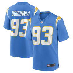 Los Angeles Chargers Nike Otito Ogbonnia Game Player Jersey