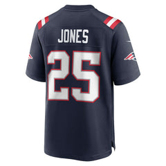 New England Patriots Nike Marcus Jones Game Player Jersey