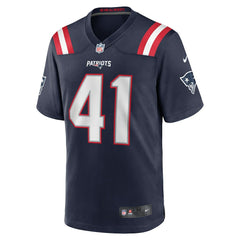 New England Patriots Nike Brenden Schooler Game Player Jersey