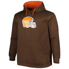 Cleveland Browns Big & Tall Logo Pullover Hoodie