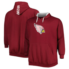 Arizona Cardinals Big & Tall Logo Pullover Hoodie