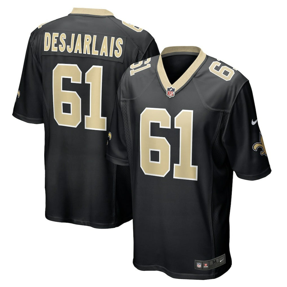 New Orleans Saints Nike Drew Desjarlais Game Player Jersey