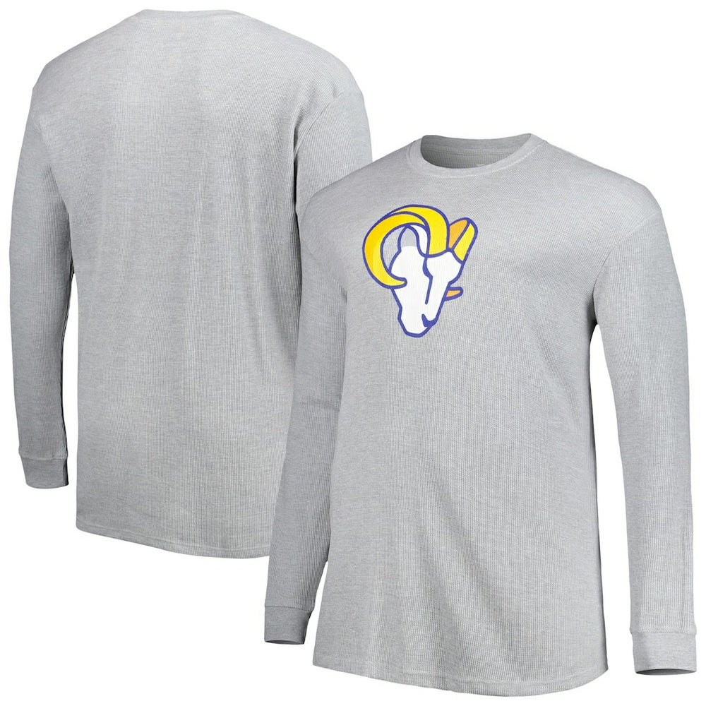 Los Angeles Rams Big & Tall Waffle-Knit Thermal Long Sleeve T-Shirt