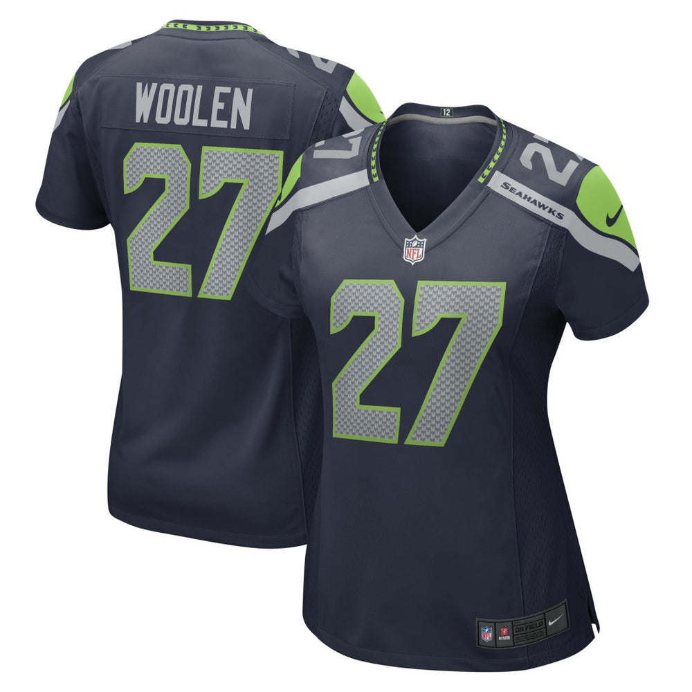 Seattle Seahawks Nike Riq Woolen Women's Team Game Jersey