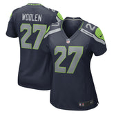 Seattle Seahawks Nike Riq Woolen Women's Team Game Jersey