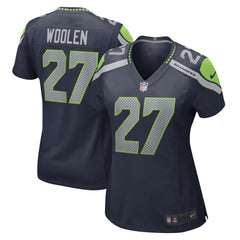 Seattle Seahawks Nike Riq Woolen Women's Team Game Jersey
