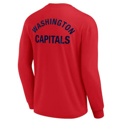 Washington Capitals Fanatics Unisex Elements Super Soft Long Sleeve T-Shirt Discount