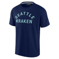 Seattle Kraken Fanatics Unisex Elements Super Soft Short Sleeve T-Shirt Sale