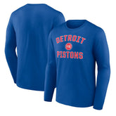 Detroit Pistons Victory Arch Team Long Sleeve T-Shirt sale New