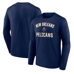 New Orleans Pelicans Victory Arch Team Long Sleeve T-Shirt On Sale