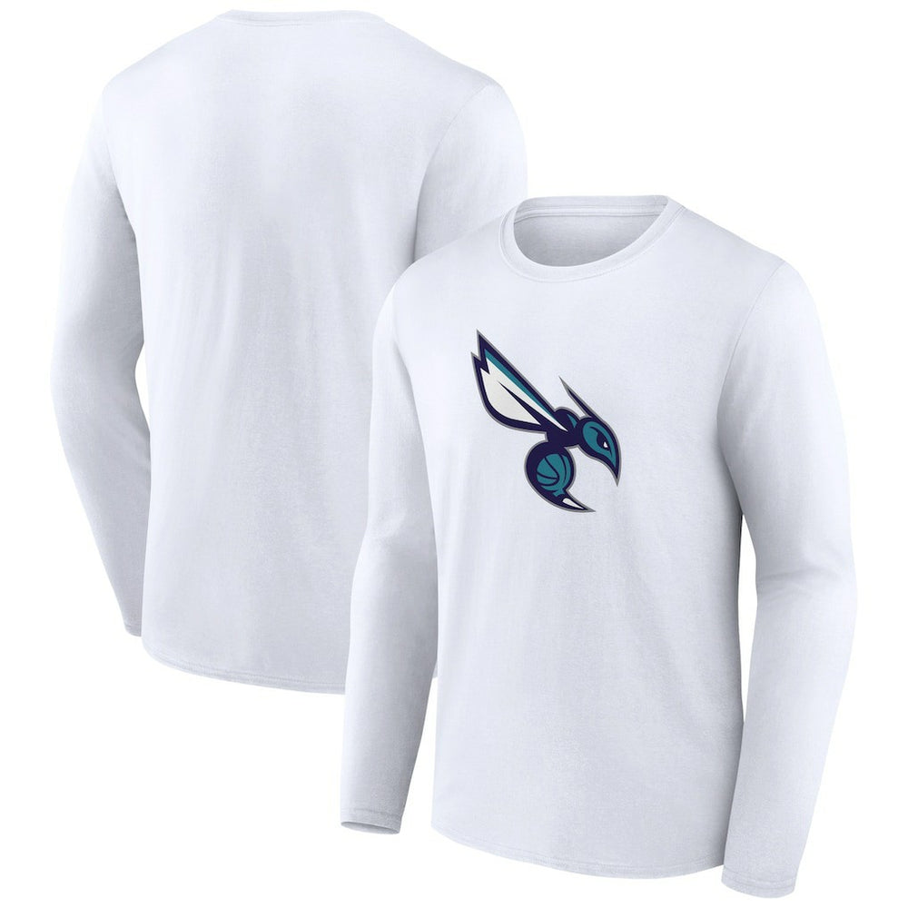 Charlotte Hornets Alternate Logo Long Sleeve T-Shirt For Sale
