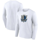 Dallas Mavericks Alternate Logo Long Sleeve T-Shirt sale Outlet