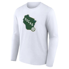 Milwaukee Bucks Alternate Logo Long Sleeve T-Shirt For Sale
