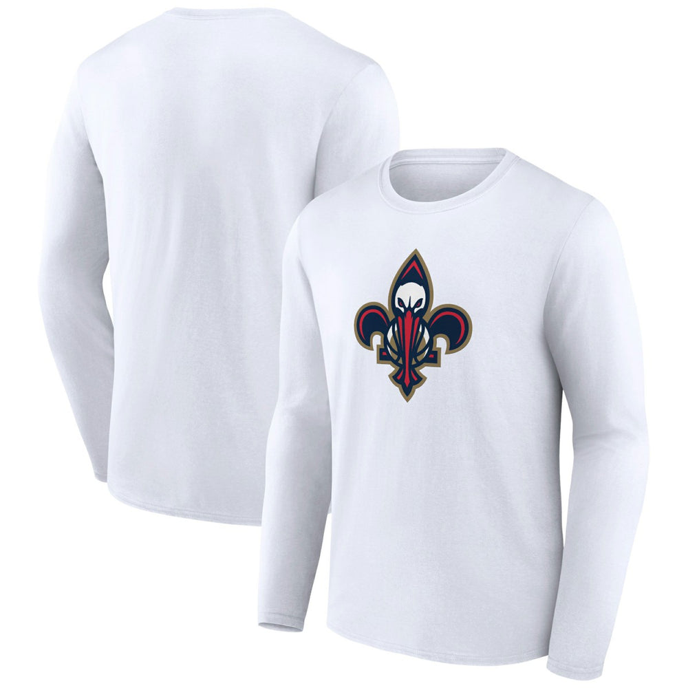 New Orleans Pelicans Alternate Logo Long Sleeve T-Shirt New