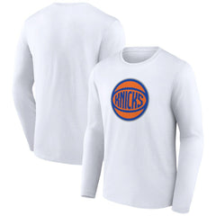 New York Knicks Alternate Logo Long Sleeve T-Shirt Discount
