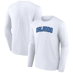 Orlando Magic Alternate Logo Long Sleeve T-Shirt On Sale