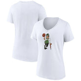 Boston Celtics Women's Alternate Logo V-Neck T-Shirt Online